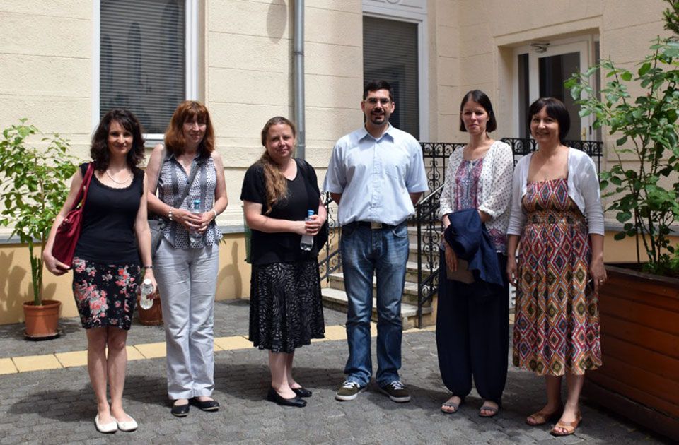 A Cseh Nemzeti Levéltár küldöttsége látogatást tett levéltárunkban
