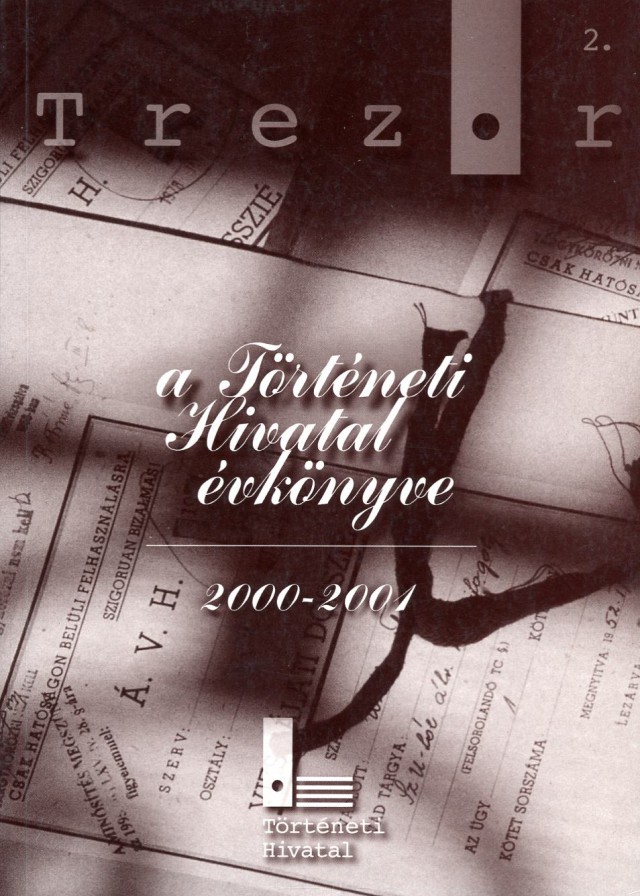 A Történeti Hivatal évkönyve 2000-2001